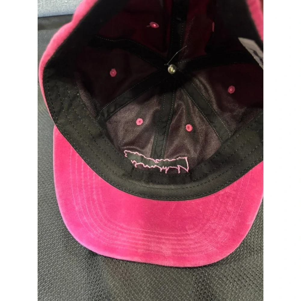 FA Entertainment Official Pink suede-look cap Cap.